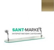 Стеклянная подвесная полка Kerasan Waldorf бронза 741993