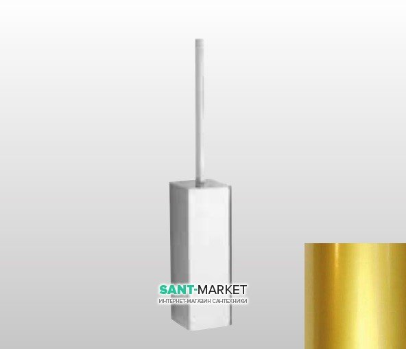 Йоржик для унітазу підлоговий Kerasan Retro золото +742791