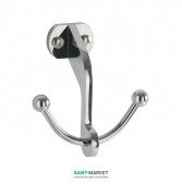 Крючок двойной для ванной Kerasan Retro хром 742490