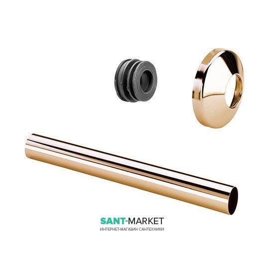 Набор для подключения скрытого бачка Kerasan Retro/Waldorf золото 755291