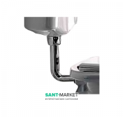 Труба для подключения низкого бачка Kerasan Retro/Waldorf хром 750490