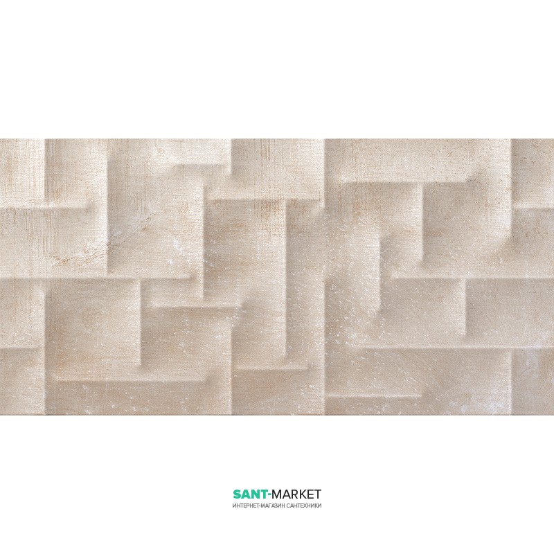 Плитка Cristal Ceramica Serena Relieve Almond 45х90
