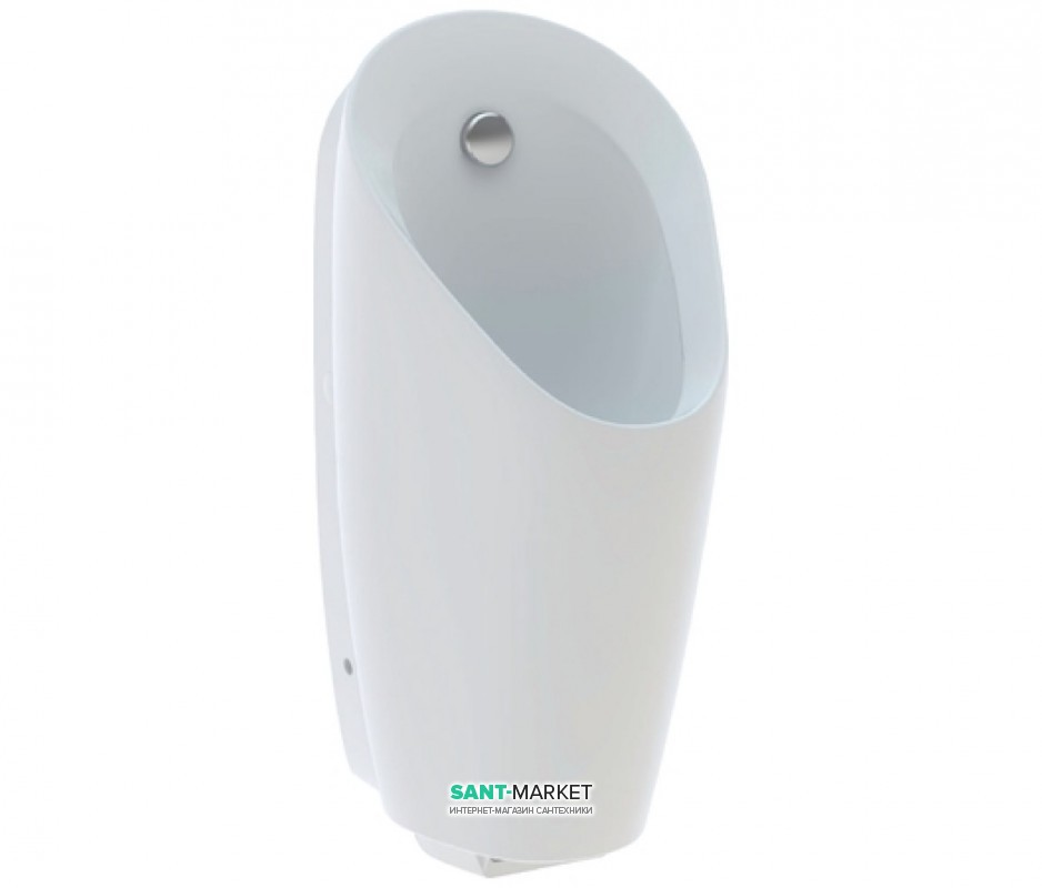 Пісуар Geberit Preda з інтегрованою системою змиву 220 В білий 116.072.00.1