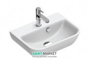 Раковина для ванної підвісна прямокутна Catalano Sfera 45х34 кераміка колір білий 145BSFNP00