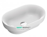 Раковина для ванної накладна полувстраіваемие Catalano Sfera 55х35 кераміка колір білий 155ASFN00