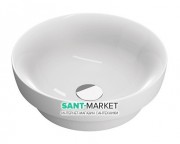 Раковина для ванної накладна полувстраіваемие Catalano Sfera 45х45 кераміка колір білий 145ASFN00