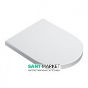 Сиденье с крышкой для унитаза Catalano Zero/Sfera полукруглое белое 5SCST000