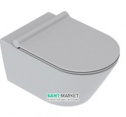 Унітаз підвісний Catalano Zero безободковий 35х55 см сірий матовий 1VS55NRCS