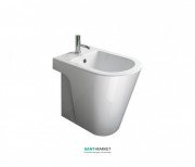Биде напольное Catalano Zero 55х35 см 1 отверстие под смеситель цвет белый 1BI5500
