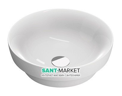 Раковина для ванної накладна полувстраіваемие Catalano Sfera 45х45 кераміка колір білий 145ASFN00