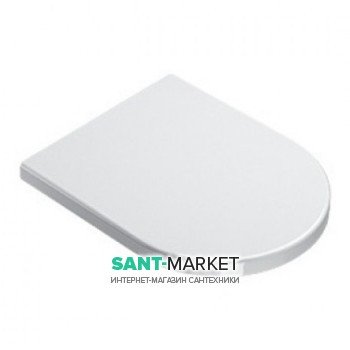 Сидіння з кришкою для унітазу Catalano Zero / Sfera напівкругле біле 5SCST000