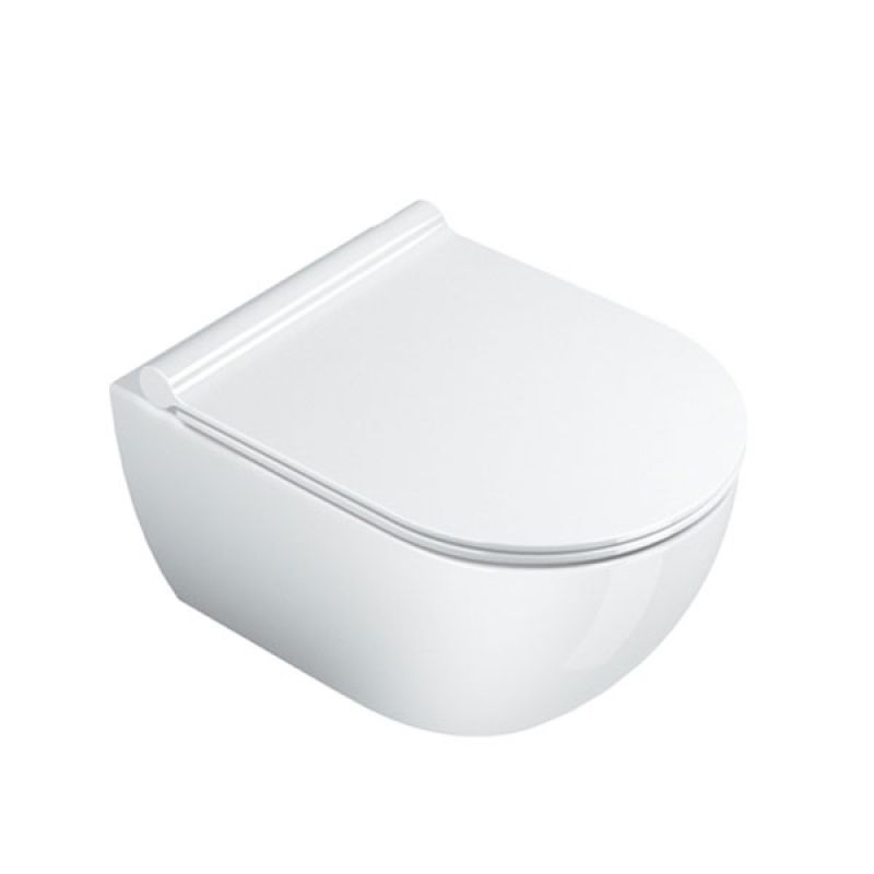 Унитаз подвесной Catalano Sfera безободковый 35х50 см керамика белый 1VSS50R00 + Сиденье slow closing 5SCSTP000