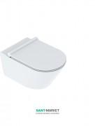 Унитаз подвесной Catalano Zero безободковый 35х55 см белый матовый 1VS55NRBM