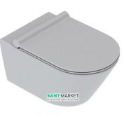 Унитаз подвесной Catalano Zero безободковый 35х55 см серый матовый 1VS55NRCS