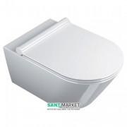 Унитаз подвесной Catalano Zero с системой NEWFLUSH 35х50 см белый 1VSZ50R00