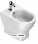 Биде напольное Catalano Sfera Eco 54х35 см с одним отверстием под смеситель керамика белый 1BIS54ECO00