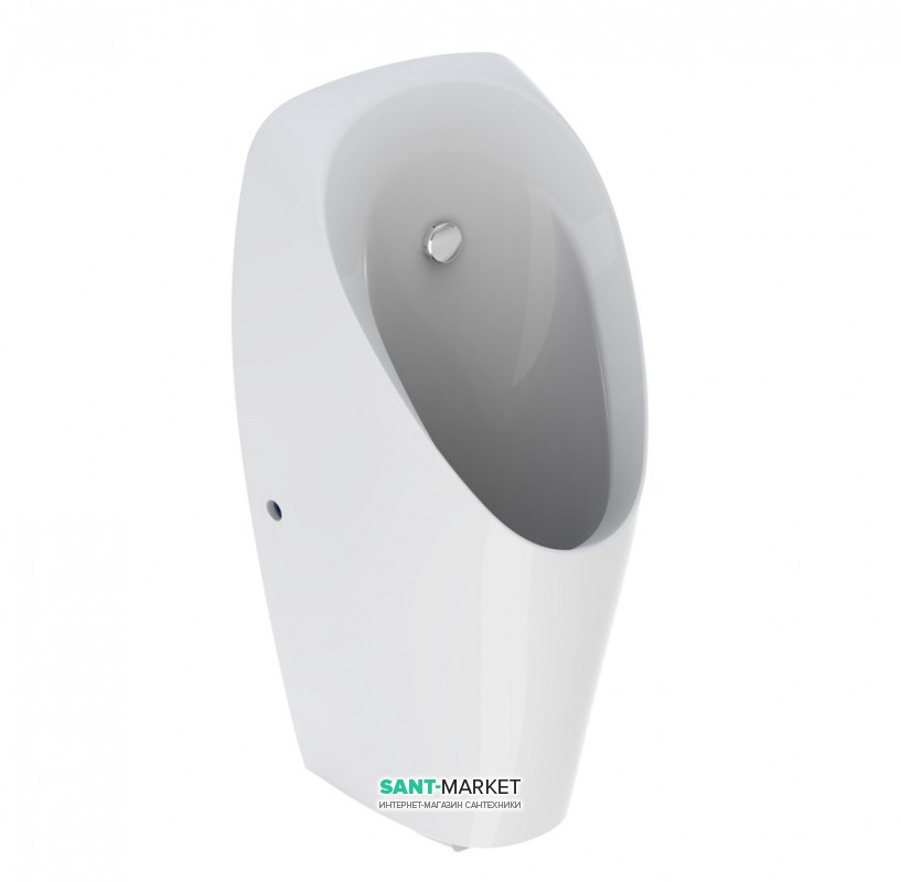 Пісуар Geberit Tamina з інтегрованою системою змиву харчування від батарейок білий 116.143.00.1