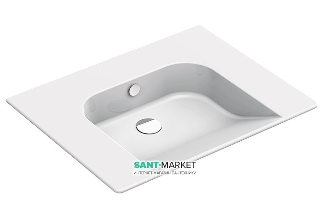 Раковина для ванної підвісна Catalano Sfera Comfort 70х55 з переливом кераміка колір білий 170HE00