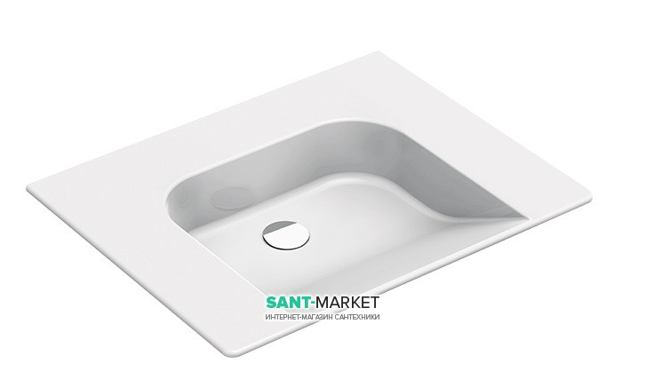 Раковина для ванной подвесная Catalano Sfera Comfort 70х55 без перелива керамика цвет белый 170HENO00