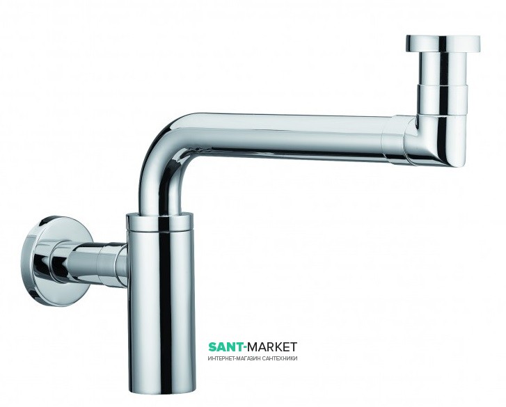 Сифон для раковини Catalano пристінний латунь хром 5SIHE00