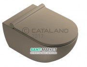 Унітаз підвісний Catalano Colori Sfera безободковий з системою NewFlush 35х54.5 см коричневий матовий 1VSF54RMS