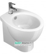 Біде підлогове Catalano New Light 50х37 см з одним отвором під змішувач кераміка білий 1BILI00