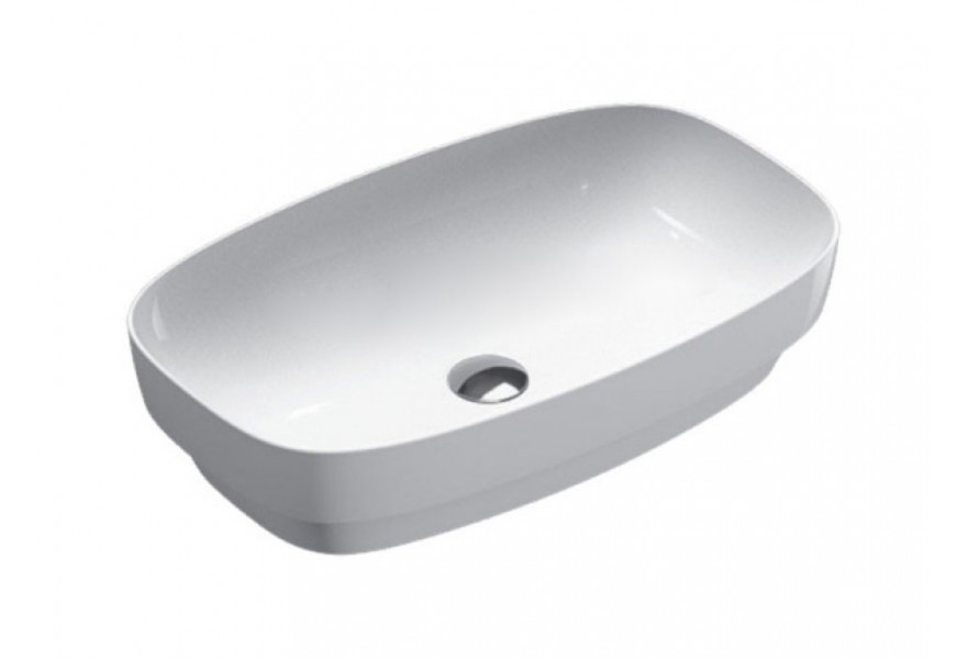Раковина для ванной накладная Catalano Green Lux 60х40 керамическая цвет белый 160APGRLX00