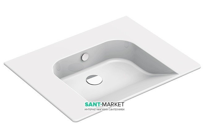 Раковина для ванной подвесная Catalano Sfera Comfort 70х55 с переливом керамика цвет белый 170HE00