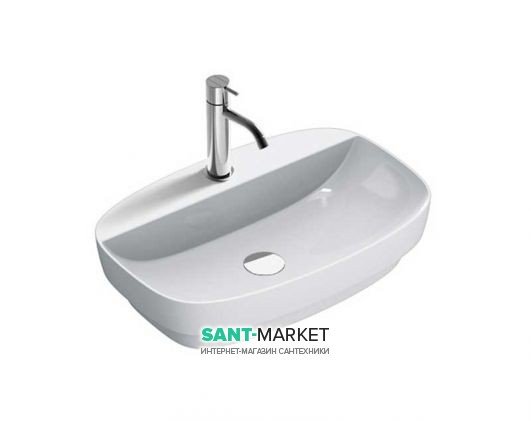 Раковина для ванної полувстраіваемие Catalano Green Lux 60х40 керамічна колір білий 160GRLXN00