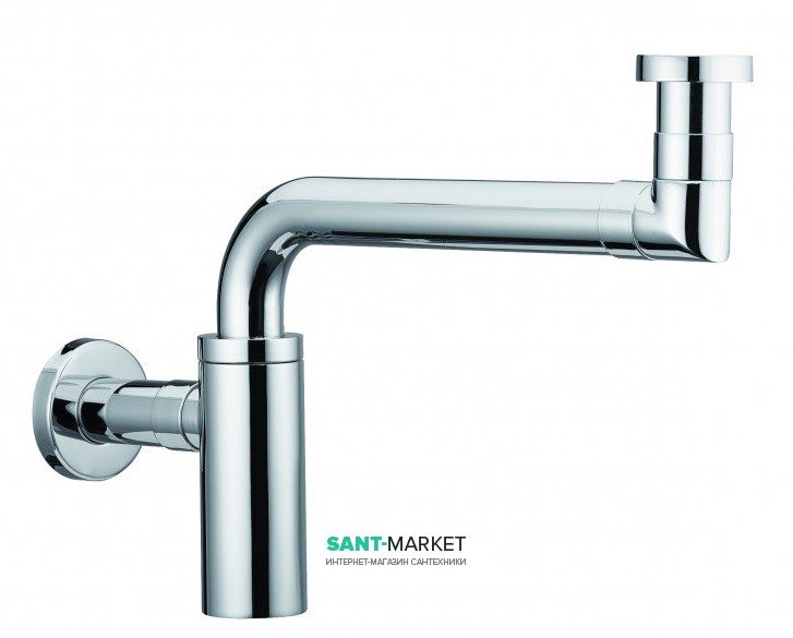 Сифон для раковины Catalano пристенный латунь хром 5SIHE00