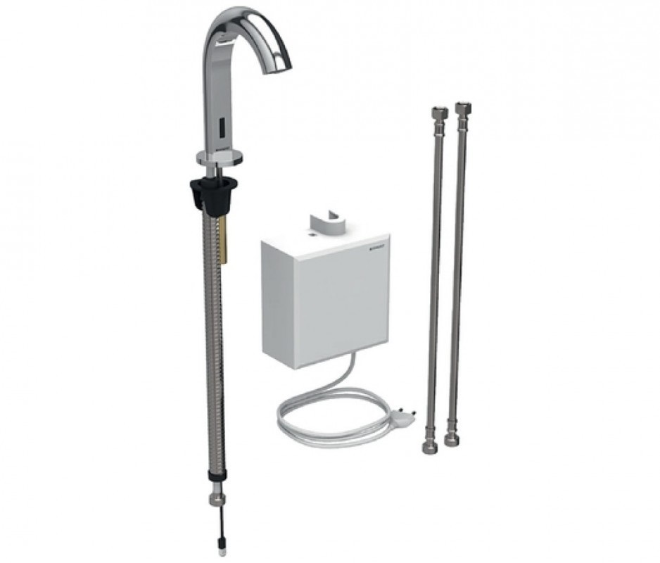 Кран для раковини Geberit Piave електронний харчування від мережі хром глянсовий 116.161.21.1