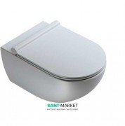 Унитаз подвесной Catalano Colori Sfera безободковый с системой NewFlush 35х54.5 см серый матовый 1VSF54RCS
