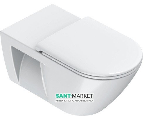 Унітаз підвісний безободковий подовжений Catalano Sfera Comfort 70x36 кераміка білий 1VSHNR00