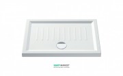 Душевой поддон керамический Catalano Verso 100х70 см белый 170100H600