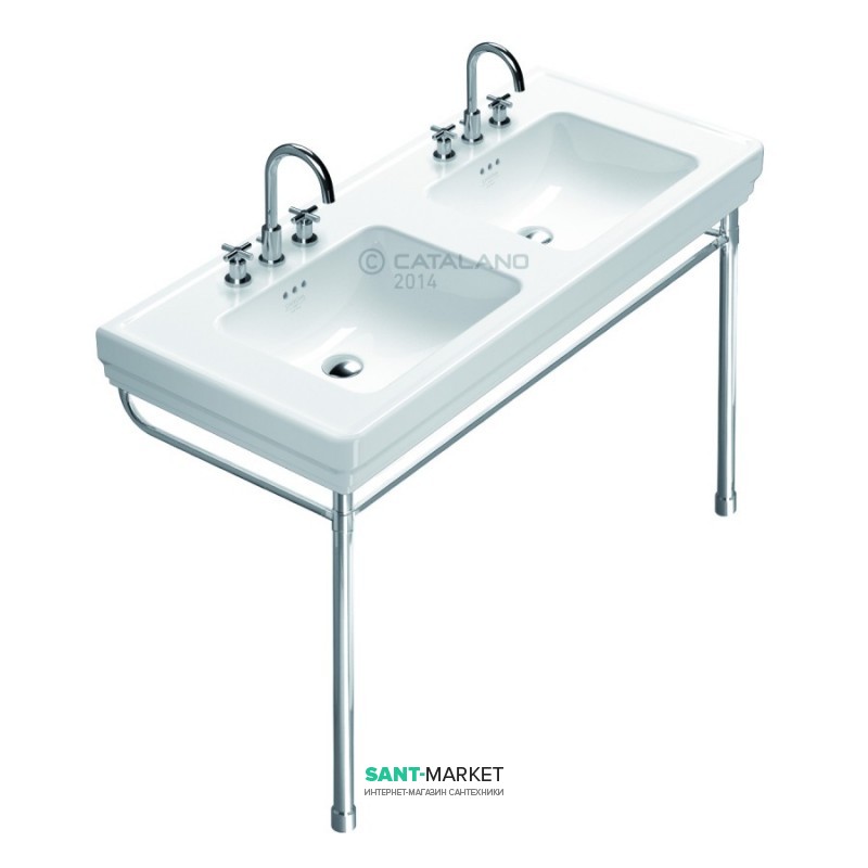 Консоль під раковину Catalano Canova Royal 125 латунь хром 5ST125CV00