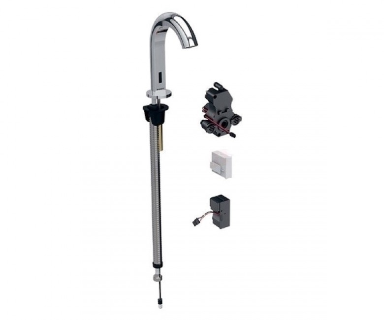 Кран для раковини Geberit Piave електронний харчування від мережі хром глянсовий 116.181.21.1