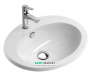 Раковина для ванной встраиваемая Catalano Incasso 61х51 керамика цвет белый 1JOIN00