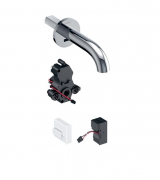 Змішувач для раковини Geberit Piave електронний настінний харчування від мережі хром глянсовий 116.262.21.1