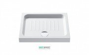 Душовий піддон керамічний Catalano Base 90х72 см білий 17290N00