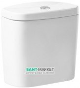 Сливной бачок для унитаза Roca Victoria с крышкой подвод воды нижний керамика белый A34139X000