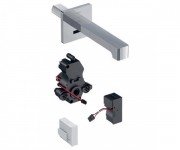 Смеситель для раковины Geberit Brenta электронный настенный питание от батареи хром глянцевый 116.274.21.1