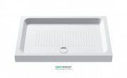 Душовий піддон керамічний Catalano Base 120х80 см білий 180120N00