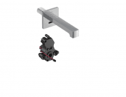 Кран для раковины Geberit Brenta электронный настенный питание от генератора хром глянцевый 116.295.21.1