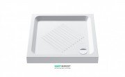 Душевой поддон керамический Catalano Base 80х80 см белый 1808000