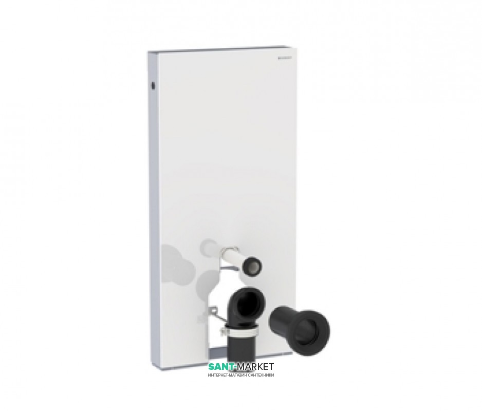 Система инсталляции для напольного унитаза Geberit Monolith стекло белый 131.001.SI.5