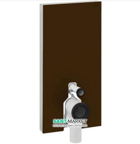 Система інсталяції для підлогового унітазу Geberit Monolith скло умбра 131.001.SQ.5