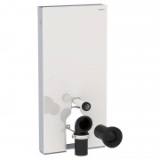 Система інсталяції для підлогового унітазу Geberit Monolith Plus скло білий 131.201.SI.5