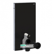 Система инсталляции для напольного унитаза Geberit Monolith Plus стекло чёрный 131.201.SJ.5