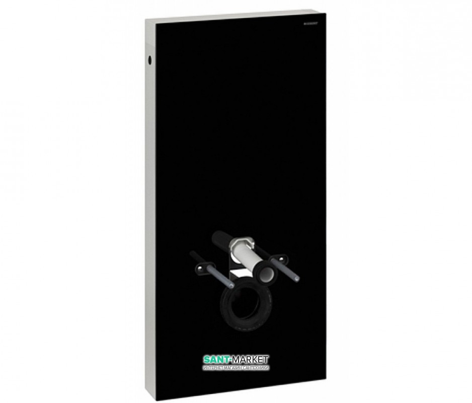 Система инсталляции для подвесного унитаза Geberit Monolith стекло чёрный 131.021.SJ.5