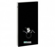 Система инсталляции для подвесного унитаза Geberit Monolith стекло чёрный 131.021.SJ.5